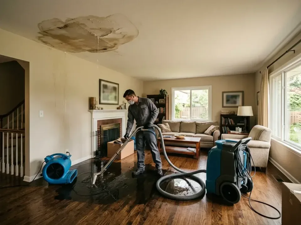 attic-pipe-burst-ceiling-drip-008 — frequently asked questions, Water Damage Restoration & Carpet Care in Pontotoc, MS